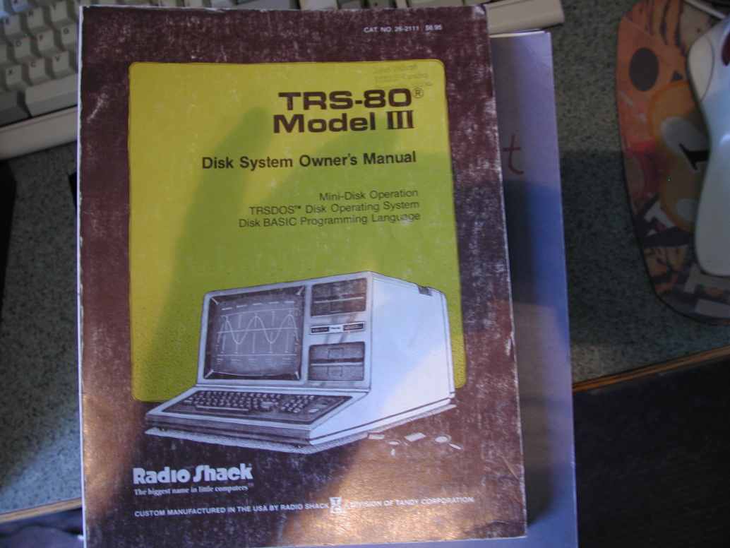 TRS-80 Disk system owners manual